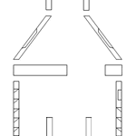 Simple geometric structure drawing